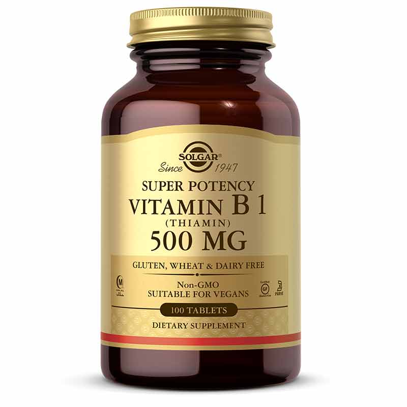 Vitamin B 1 Thiamin 500 Mg, by Solgar
