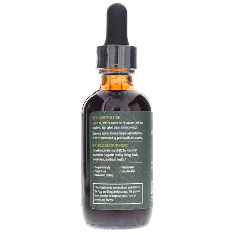 Vitamin B12 5000 Mcg, 2 Oz, by Global Healing, image #3
