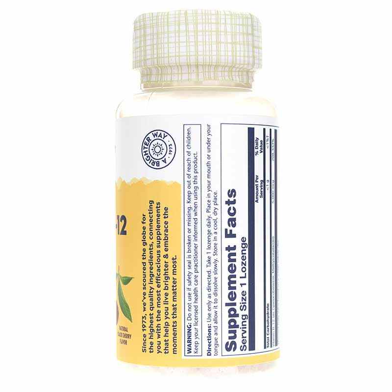 Vitamin B-12 5000 Mcg, by Solaray, image #2
