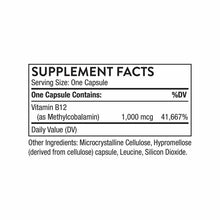 Vitamin B12 as Methylcobalamin, by Thorne Research