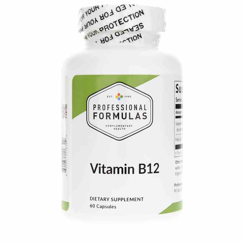 Vitamin B12 Capsules, by Professional Formulas