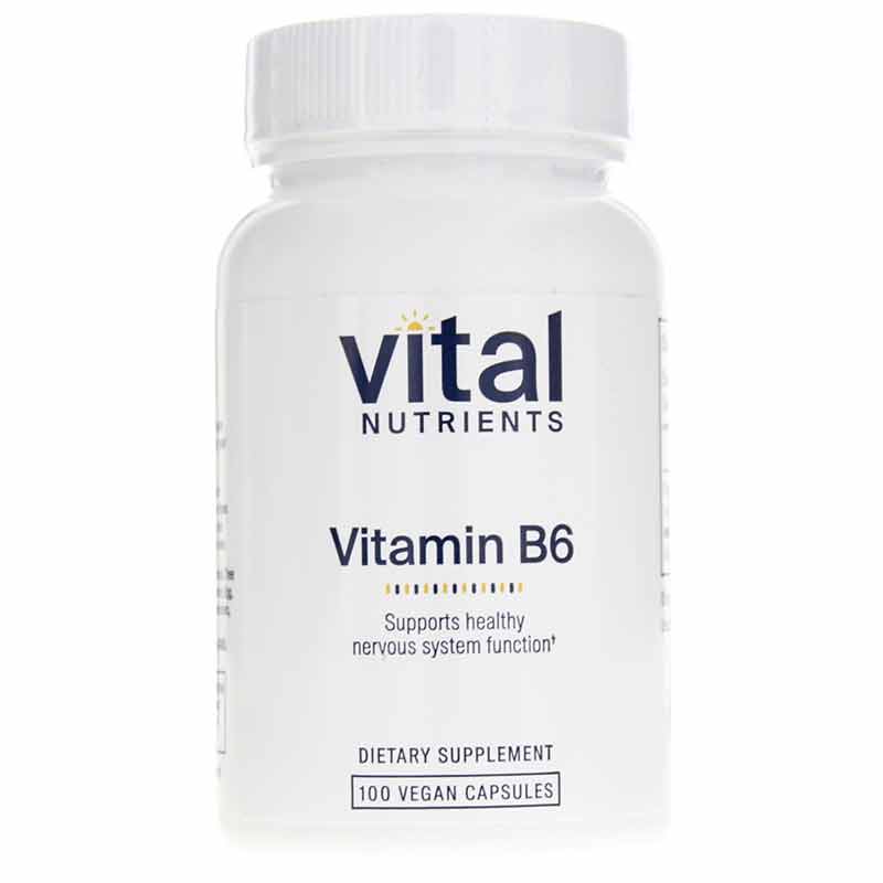 Vitamin B6 100 Mg, by Vital Nutrients