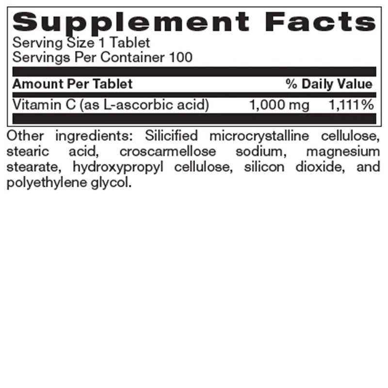 Vitamin C 1000, by Neurobiologix, image #2