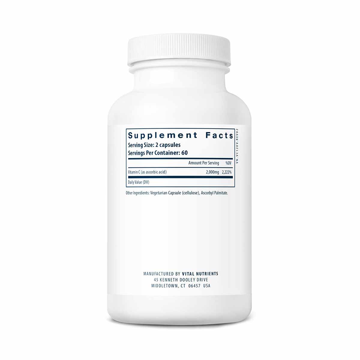 Vitamin C 1000 Mg, by Vital Nutrients