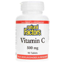 Vitamin C 500 Mg with Bioflavonoids & Rosehips, by Natural Factors