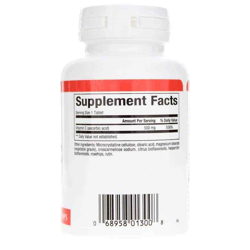 Vitamin C 500 Mg with Bioflavonoids & Rosehips, by Natural Factors, image #2