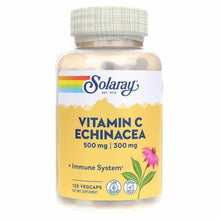 Vitamin C 500 Mg with Echinacea, 120 Veg Capsules, by Solaray