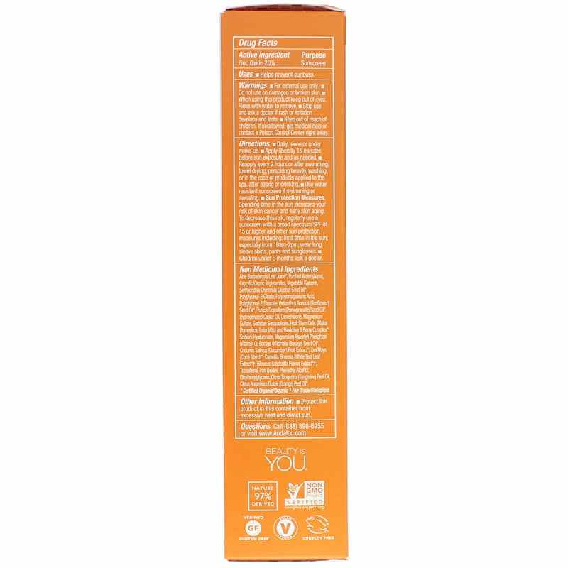 Vitamin C Beauty Balm SPF 30, Brightening Formula, by Andalou Naturals, image #4