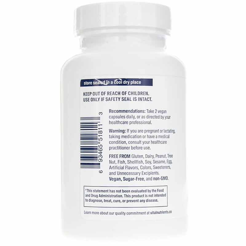 Vitamin C with Bioflavonoids, 100 Capsules, by Vital Nutrients, image #3