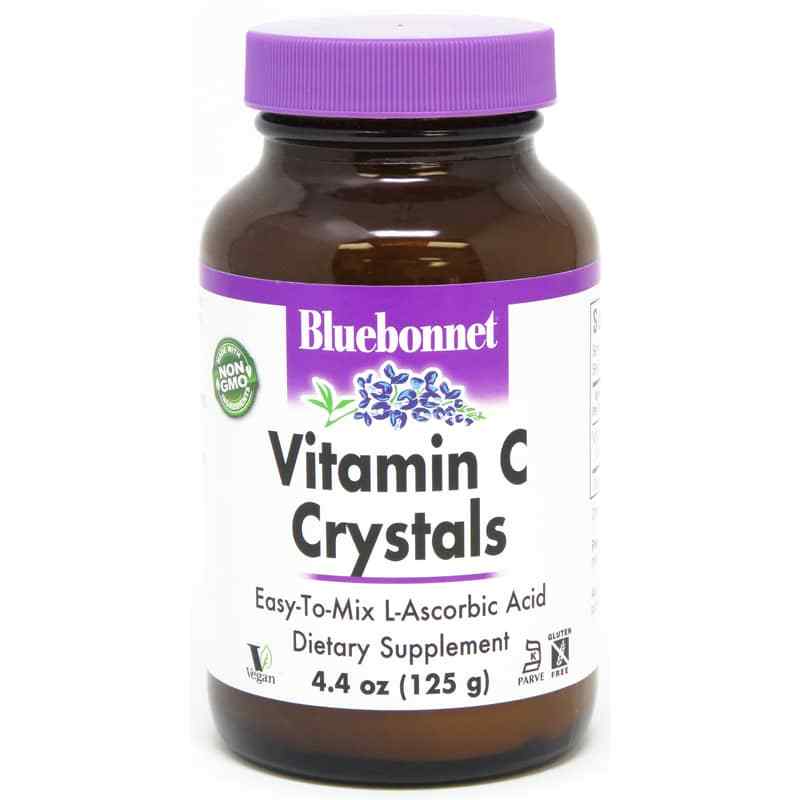 Vitamin C Crystals, 4.4 Oz, by Bluebonnet