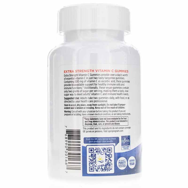 Vitamin C Extra Strength Gummies, 60 Gummies, by Nordic Naturals, image #3