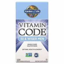 Vitamin Code 50 & Wiser Men Multivitamin, by Garden of Life