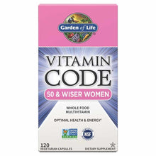 Vitamin Code 50 & Wiser Women Multivitamin, by Garden of Life