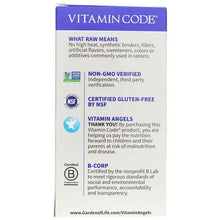 Vitamin Code Men Raw Whole Food Multivitamin, 120 Veg Capsules, by Garden of Life, image #3