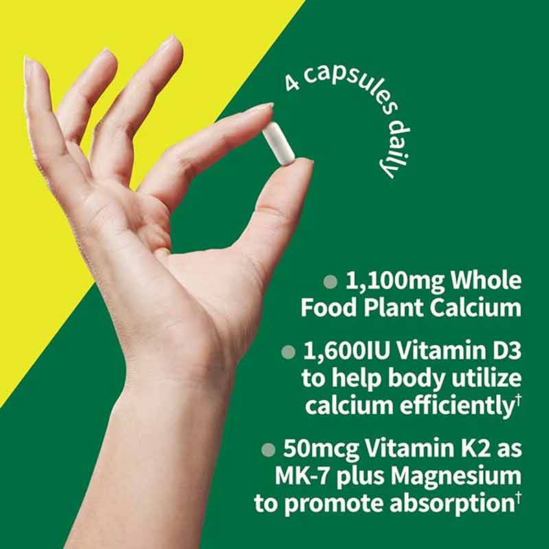 Vitamin Code Raw Calcium, 60 Veg Capsules, by Garden of Life, image #4