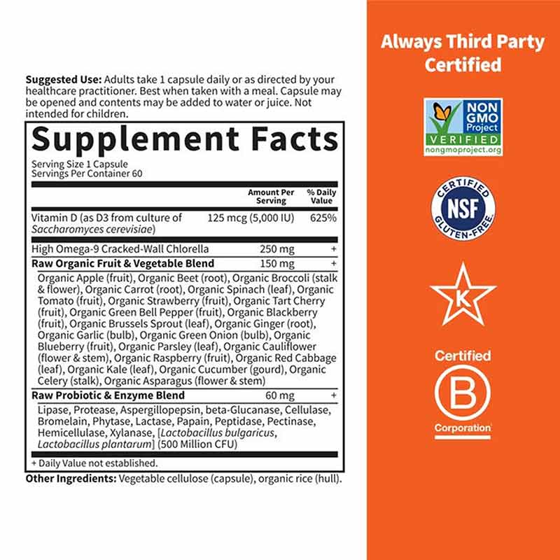 Vitamin Code Raw D3 5000 IU (125mcg), by Garden of Life, image #2