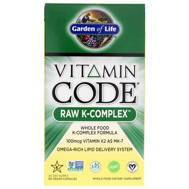 Vitamin Code Raw K-Complex, by Garden of Life
