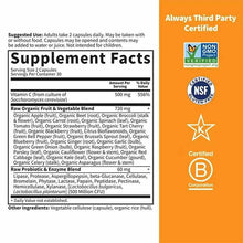 Vitamin Code Raw Vitamin C 500 Mg, 60 Veg Capsules, by Garden of Life, image #2