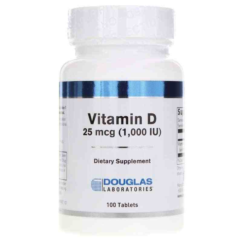 Vitamin D 25 Mcg (1,000 IU), by Douglas Laboratories