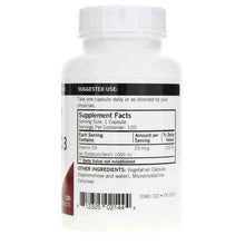 Vitamin D-3 25 Mcg (1000 IU) Capsules, by Kirkman, image #2