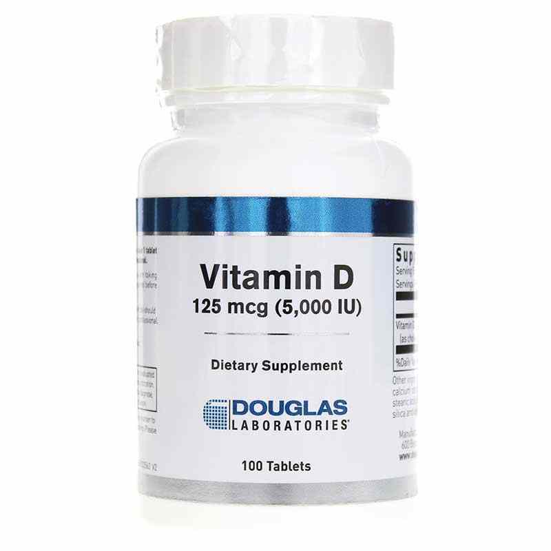 Vitamin D 125 Mcg (5,000 IU), by Douglas Laboratories