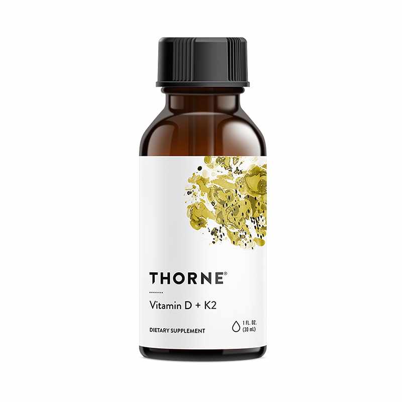 Vitamin D/K2 Liquid, by Thorne Research