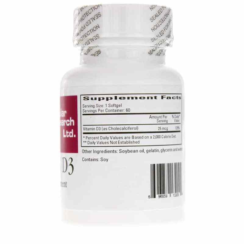 Vitamin D3 1000 IU, by Cardiovascular Research, image #2