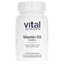 Vitamin D3 10000 IU, by Vital Nutrients