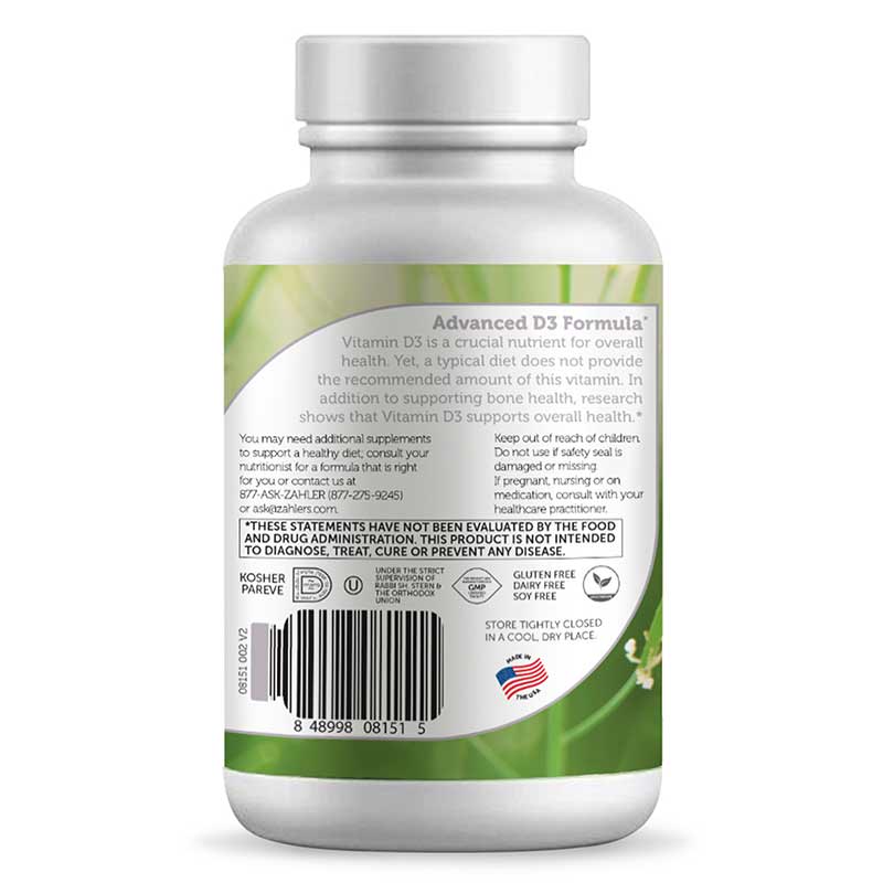 Vitamin D3 2000 IU Chewable, by Zahler, image #2