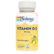 Vitamin D3 50 Mcg Lemon Flavor, by Solaray