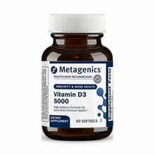 Vitamin D3 5000, 60 Softgels, by Metagenics