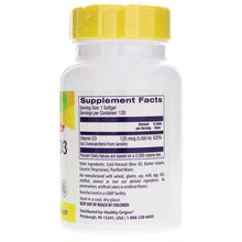 Vitamin D3 5, 120 Softgels, by Healthy Origins, image #2