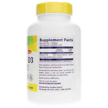 Vitamin D3 5, 540 Softgels, by Healthy Origins, image #2