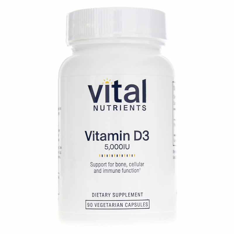 Vitamin D3 5000 IU, by Vital Nutrients