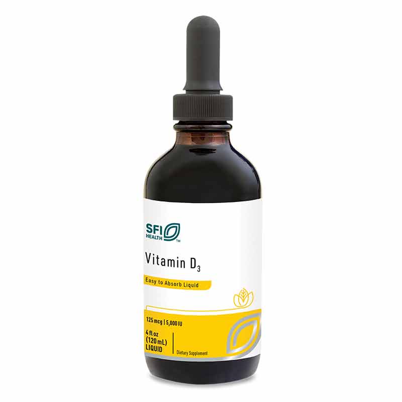 Vitamin D3 5,000 IU Liquid, by SFI Health