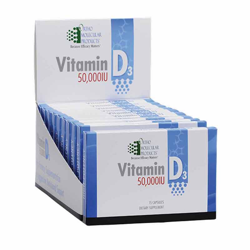 Vitamin D3 50,000 IU, by Ortho Molecular