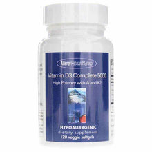Vitamin D3 Complete 5000 IU Softgels, 120 Softgels, by Allergy Research Group