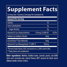 Vitamin D3 + K2 Gummies, 60 Gummies, by Trace Minerals Research, image #2