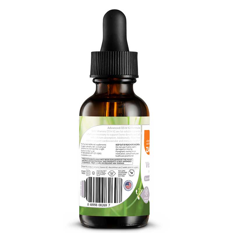 Vitamin D3 & K2, by Zahler, image #2