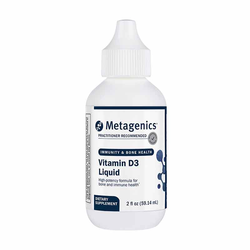 Vitamin D3 Liquid, 2275 Servings, by Metagenics
