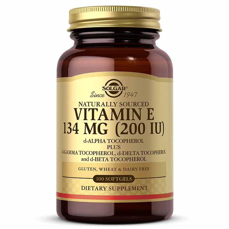 Vitamin E 134 Mg (200 IU), by Solgar
