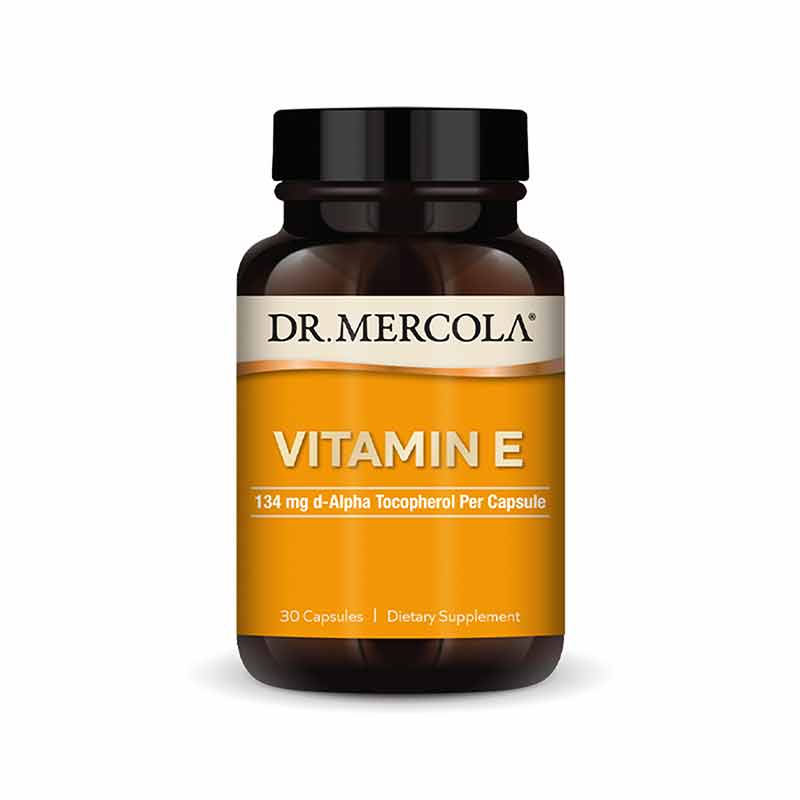 Vitamin E 134 Mg, 30 Capsules, by Dr. Mercola
