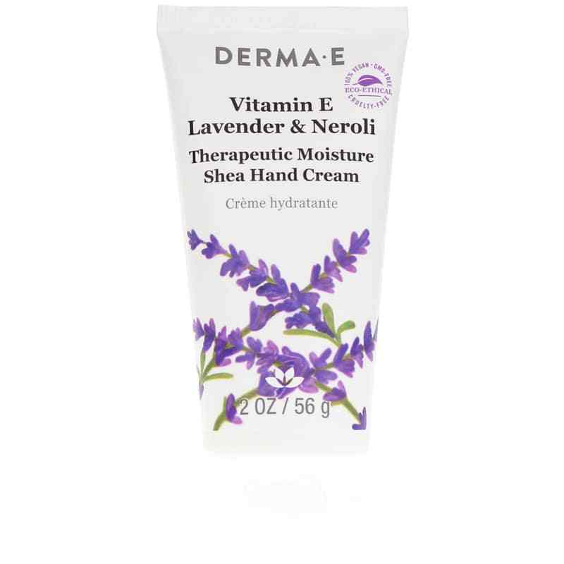 Vitamin E Lavender & Neroli Shea Hand Repair Cream, by Derma E
