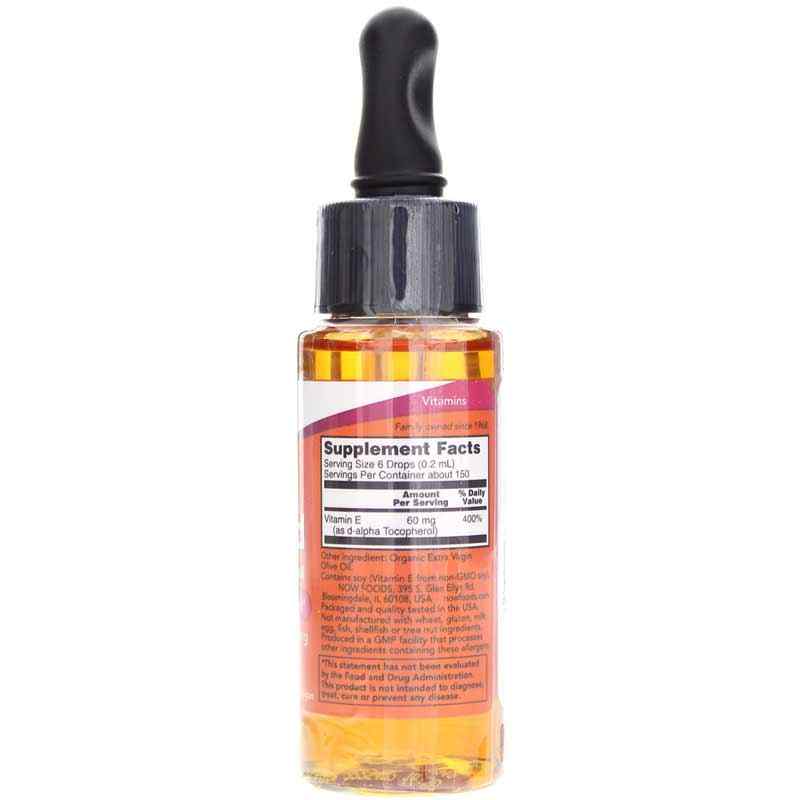 Vitamin E Liquid, by NOW Foods, image #2