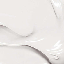 White creamy body lotion with smooth, glossy texture swirls.