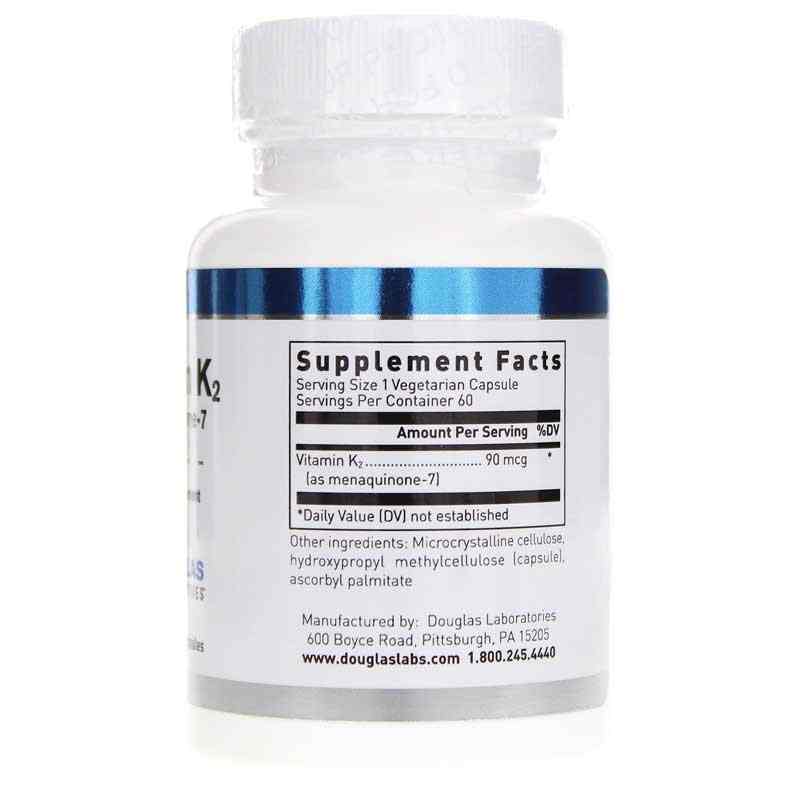 Vitamin K2 Menaquinone-7 90 Mcg, by Douglas Laboratories, image #2