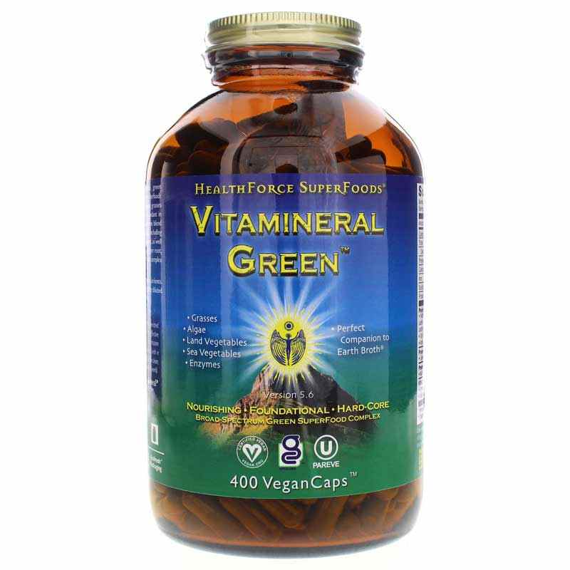 Vitamineral Green Capsules, by Healthforce Superfoods