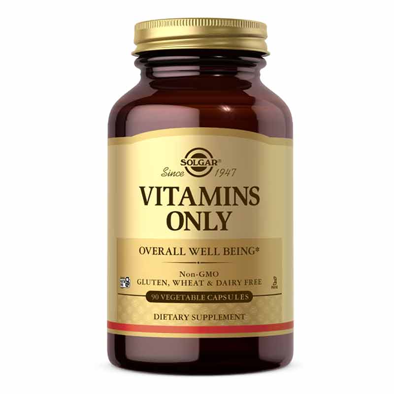 Vitamins Only, by Solgar