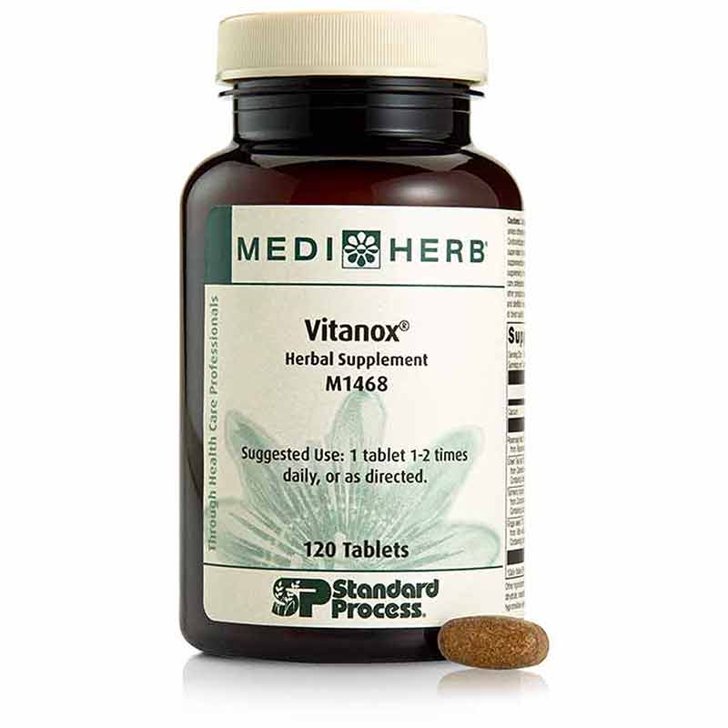 Vitanox, 120 Tablets, by Standard Process