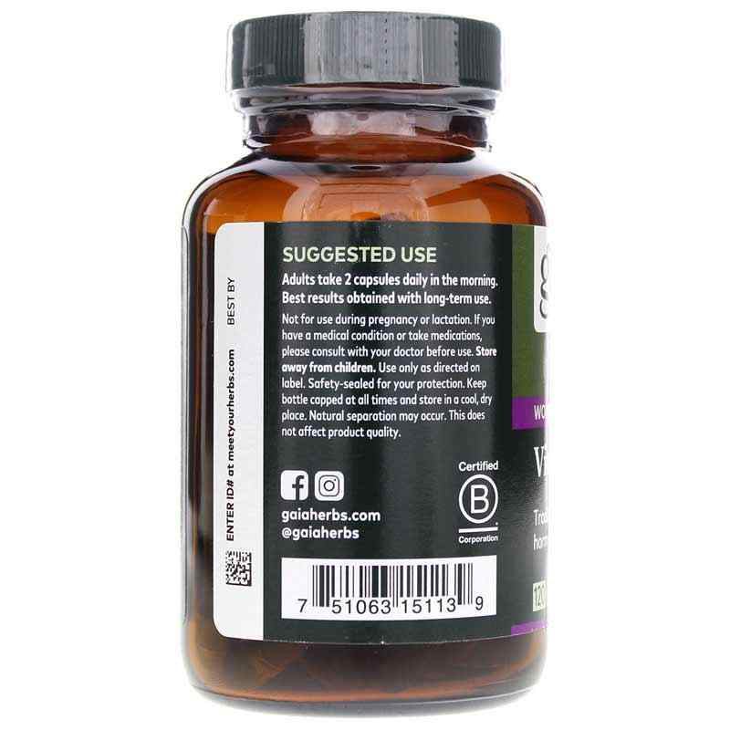 Vitex Berry, 120 Liquid Phyto Caps, by Gaia Herbs, image #3